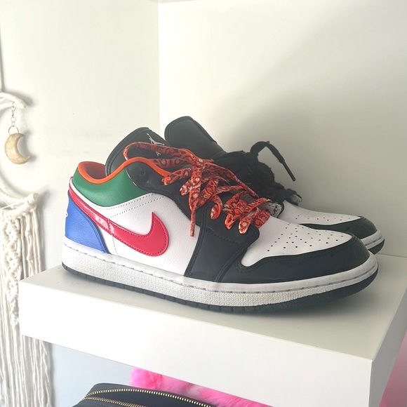 Wmns air Jordan 1 low multi-color - Picture 2 of 5